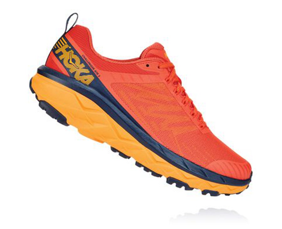 Zapatillas Trail Hoka One One Hombre - Challenger Atr 5 - Rojas - OAU675140